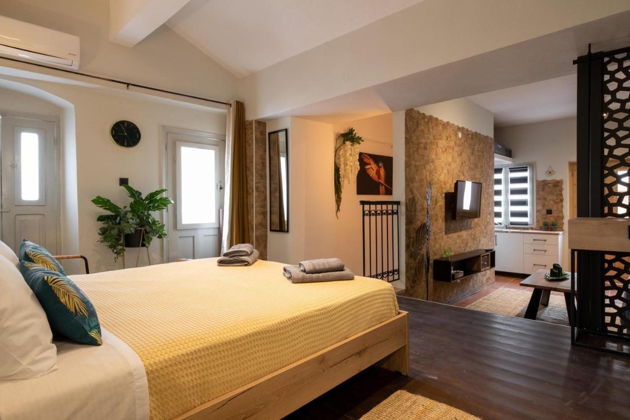 Green Symi Apartment Bagian luar foto