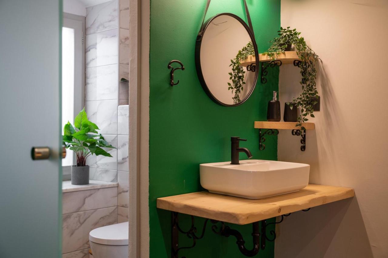 Green Symi Apartment Bagian luar foto
