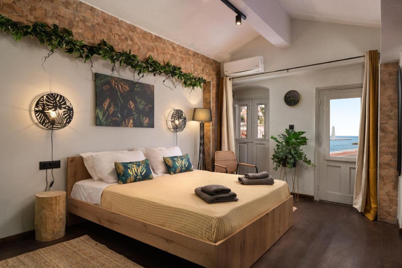 Green Symi Apartment Bagian luar foto